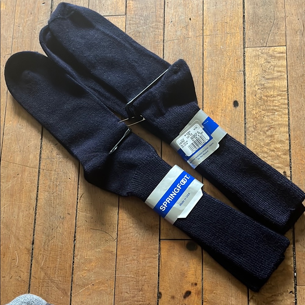Springfort Made In Usa Navy Blue Socks